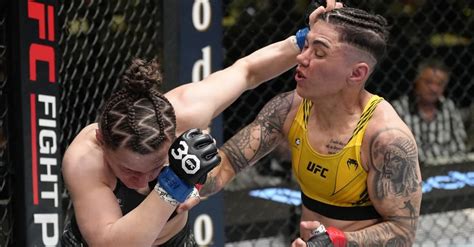 Jessica Andrade ‘lost focus’ because her breast slipped out in。